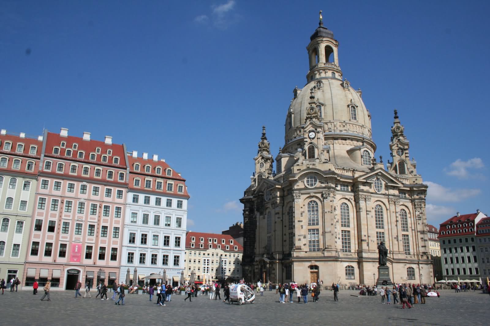 The Frauenkirche Dresden View From Square