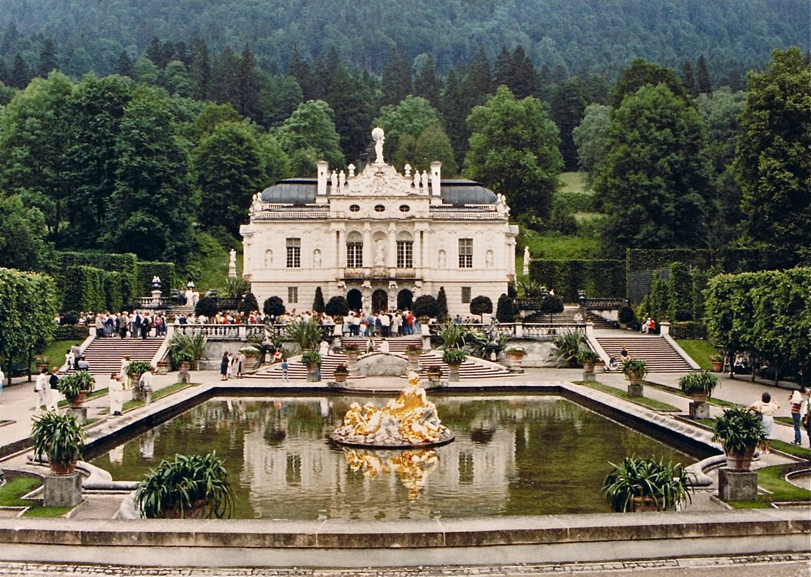 The Linderhof Palace In Bavaria, Germany