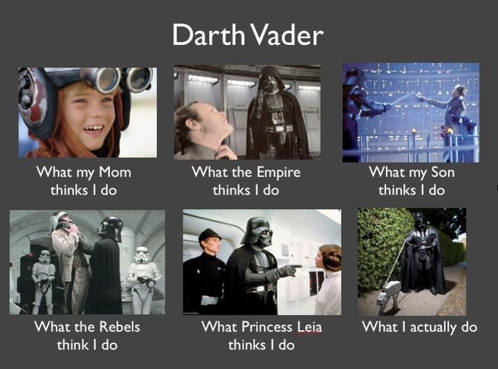 Very Funny Darth Vader Picture For Facebook