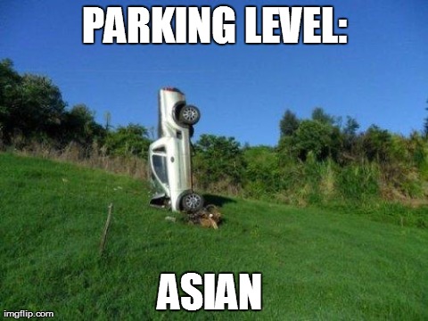 Very Funny Parking Fail Meme Picture For Facebook