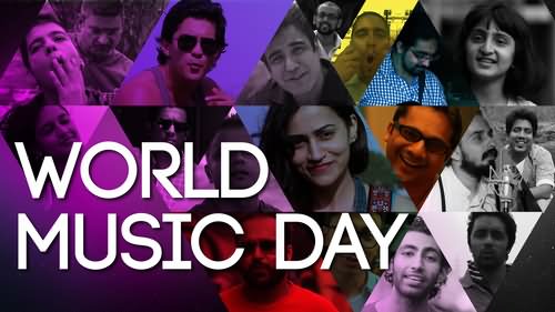 Wish You Very Happy Word Music Day