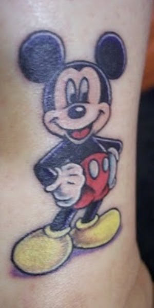 Wonderful Mickey Mouse Tattoo