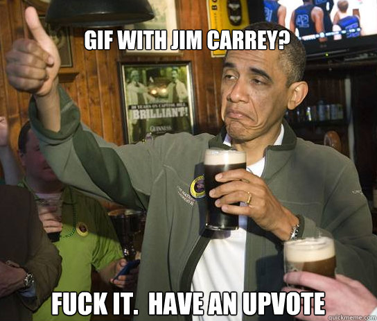 Barack Obama Funny Jim Carrey Meme Picture