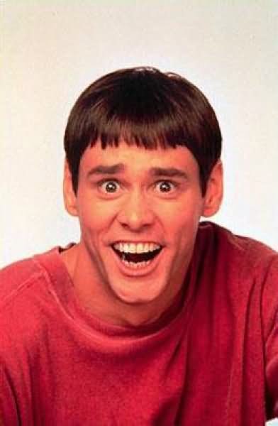Funny Jim Carrey Weird Laughing Face Picture