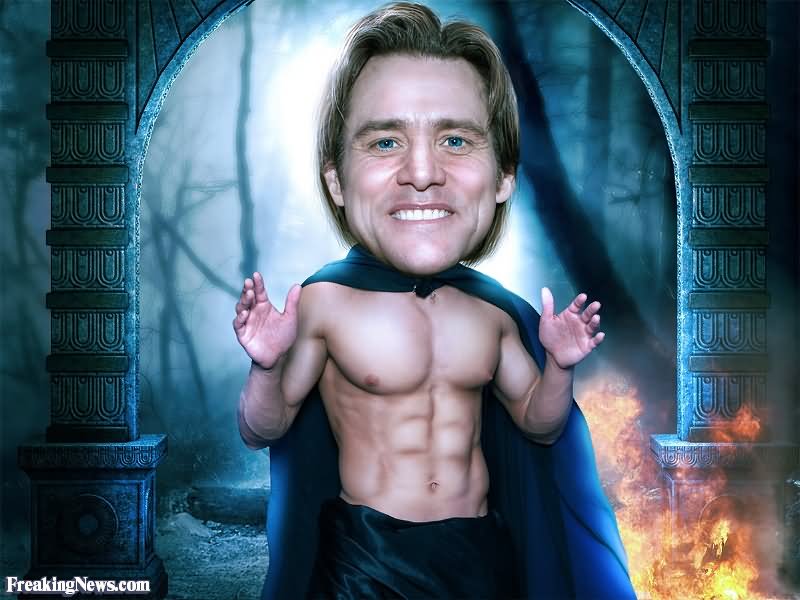Funny Wizard Jim Carrey Picture