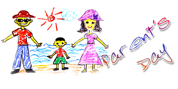 Happy Parents Day Cartoon Picture