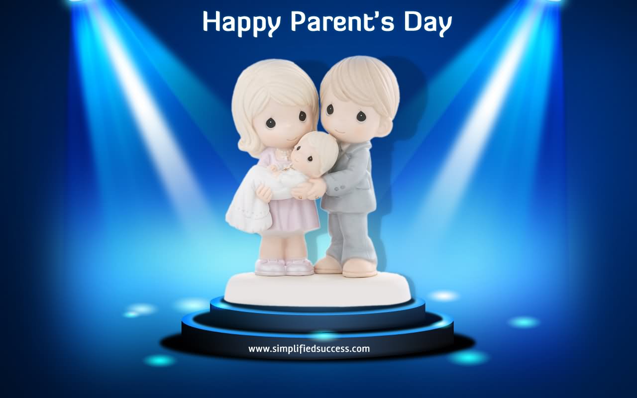 Happy Parents Day Cute Wishes Picture