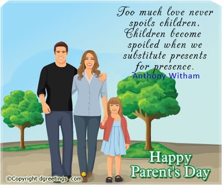 Happy Parents Day Quote Picture