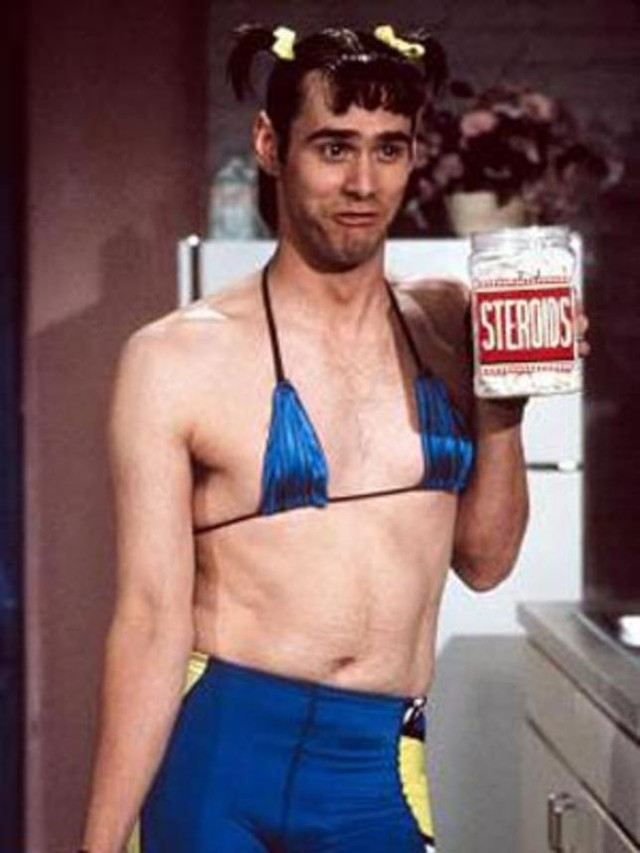 Jim Carrey Advertising Steroids Funny Picture