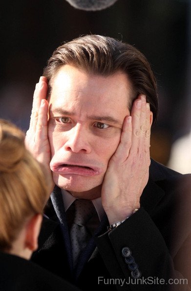 Jim Carrey With Swell Lips Picture