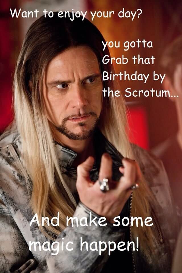 Jim Carry Magic Birthday Meme Funny Image