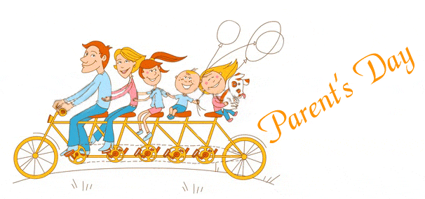 Parents Day Greetings Clipart