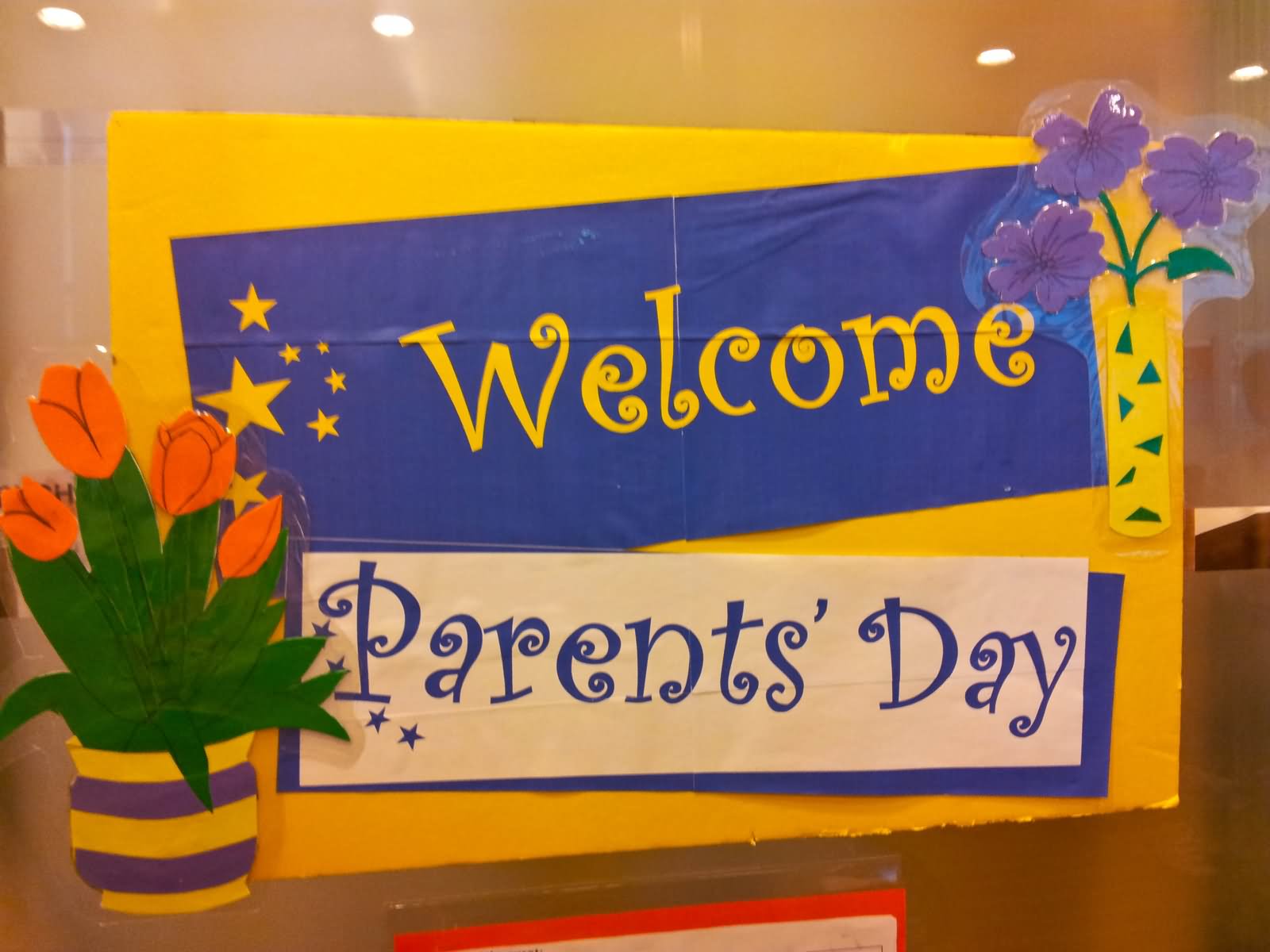 Welcome Parents Day Greeting Card