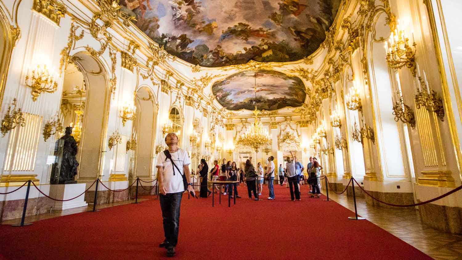 Amazing Architecture Inside The Schonbrunn Palace In Vienna, Austria