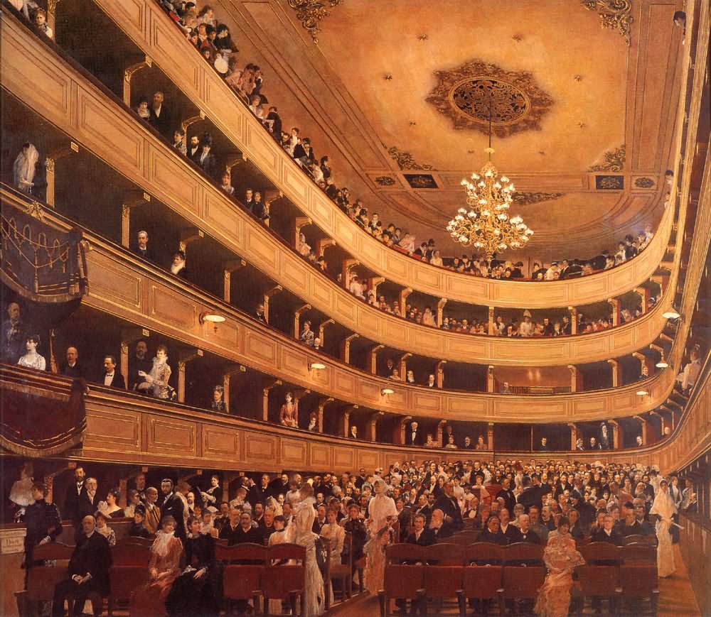 Auditorium In Old Burgtheater, Vienna