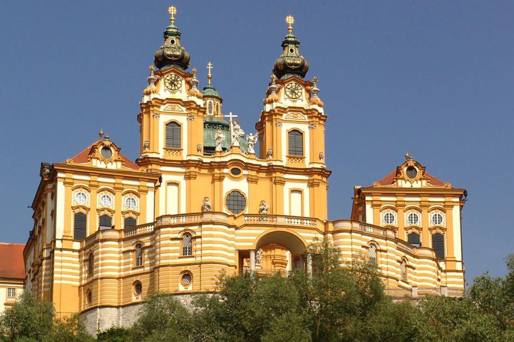Beautiful Image Of The Melk Abbey In Austria