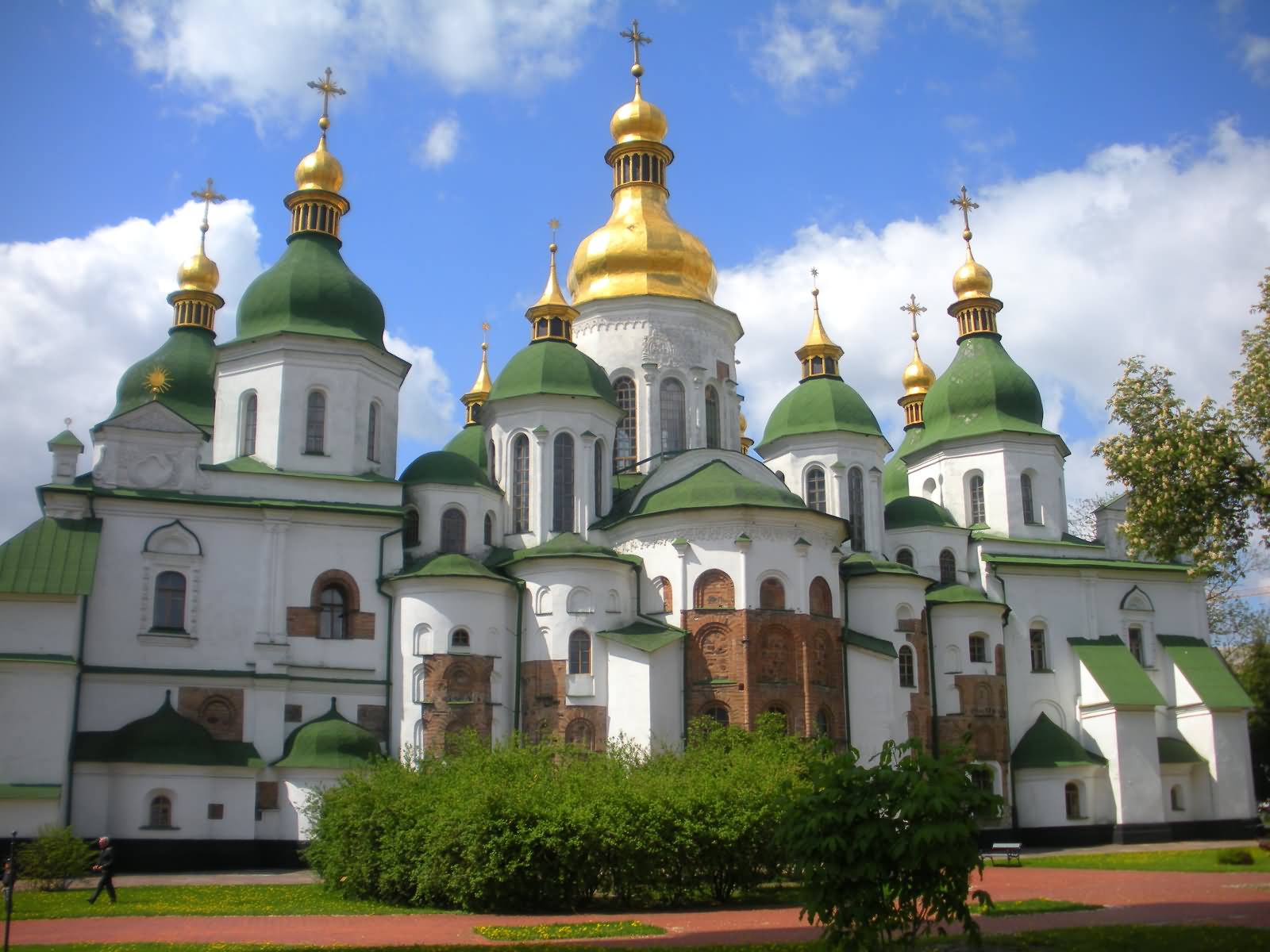 Beautiful View Of The Saint Sophia Cathedral In Kiev