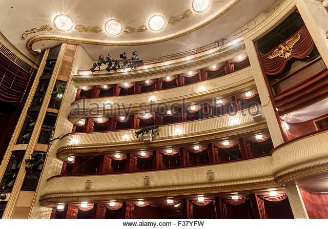 Box Seats Inside Burgtheater, Vienna
