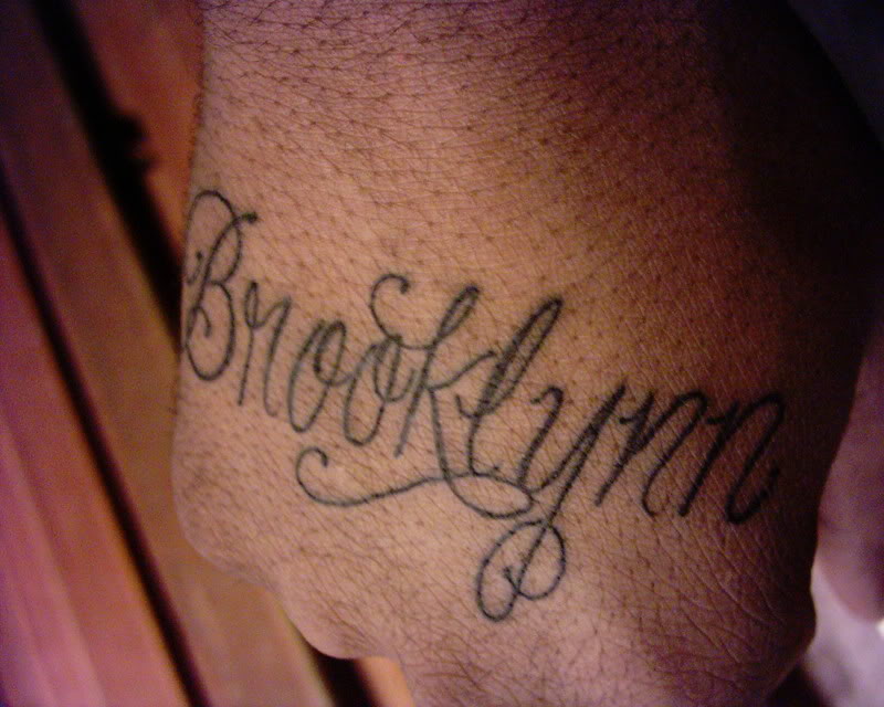 Brooklynn Name Tattoo On Hand