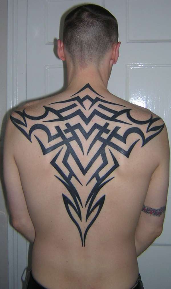 22+ Famous Tribal Back Tattoos