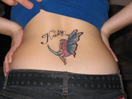 Women Lower Back Tattoos