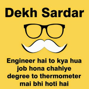 Funny Dekh Sardar Picture For Facebook