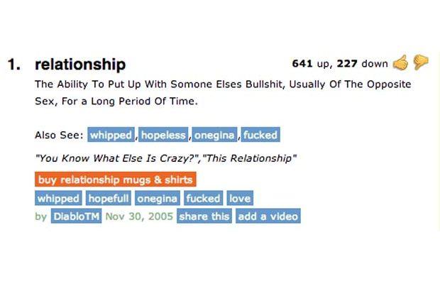 Funny Relationship Definition Picture