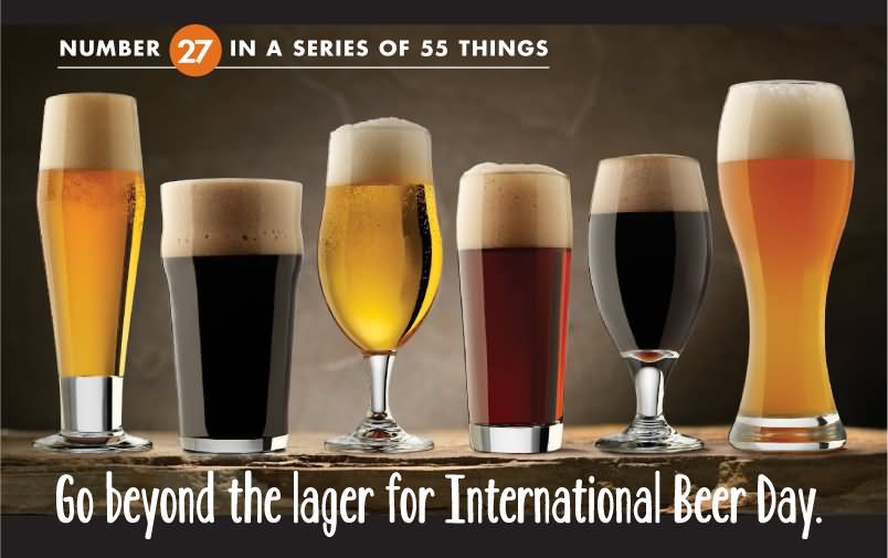Go Beyond The Larger For International Beer Day