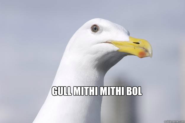 Gull Mithi Mithi Bol Funny Punjabi Meme Image