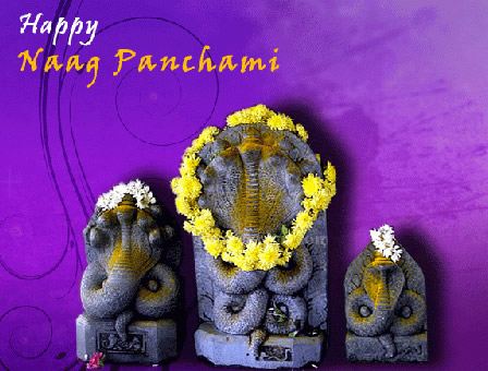 Happy Nag Panchami Nag Devta Sculptures Picture