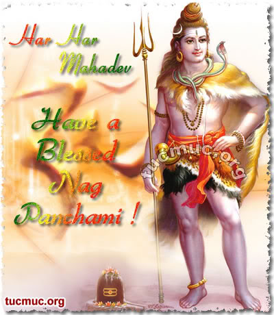 Har Har Mahadev Have A Blessed Nag Panchami Picture