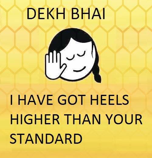 I Have Got Heels Higher Than Your Standard Funny Picture