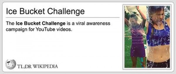 Ice Bucket Challenge Definition Funny Picture