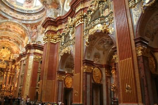 Interior Of Melk Abbey Picture