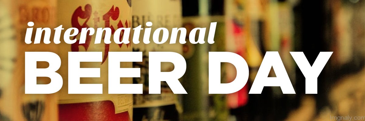 International Beer Day Wishes Facebook Cover Photo