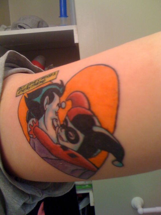 Joker And Harley Quinn Tattoo