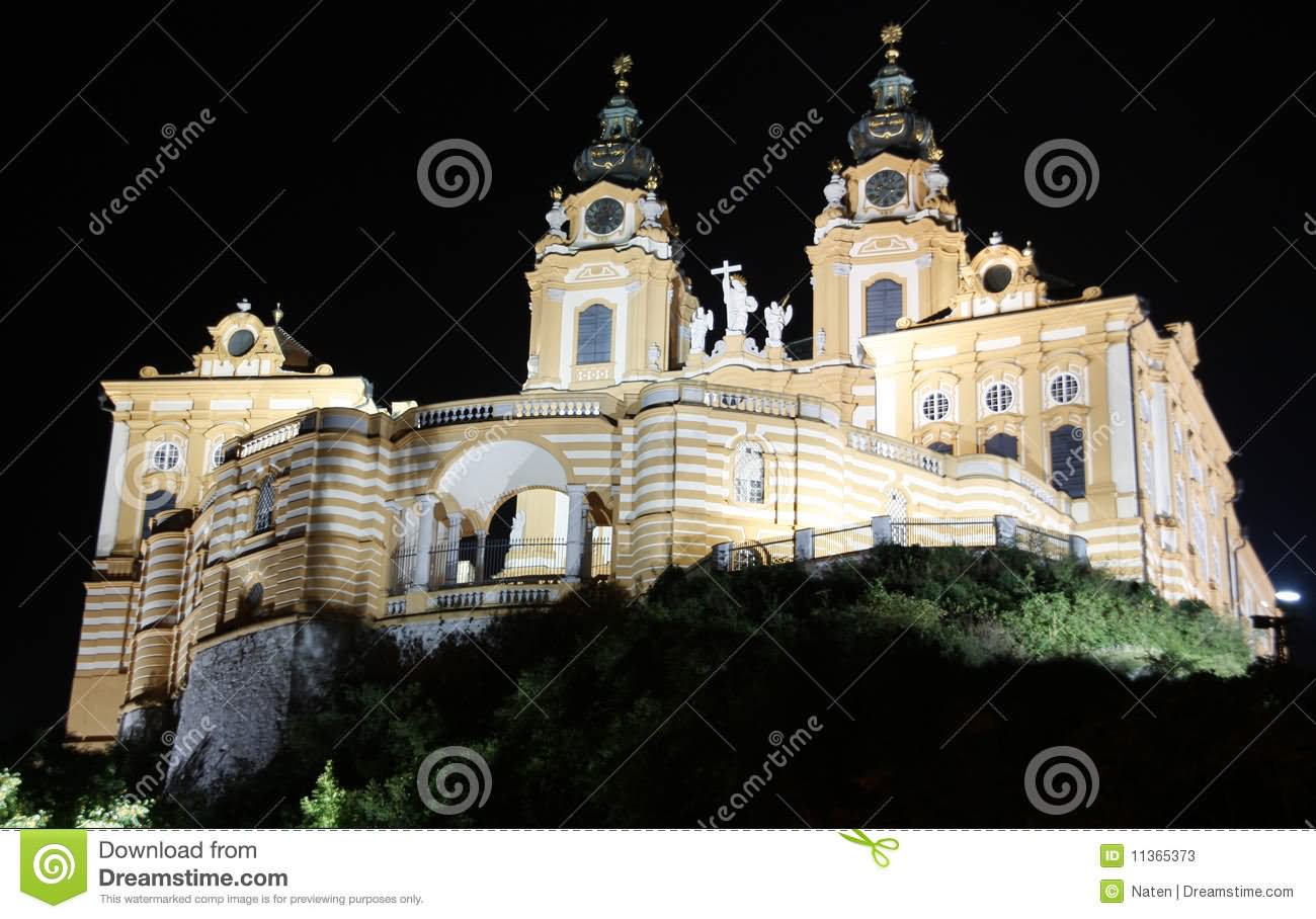 Melk Abbey Night Picture