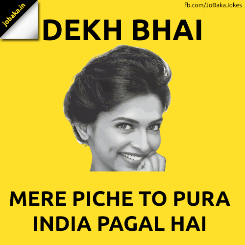 Mere Piche To Pura India Pagal Hai Funny Photo