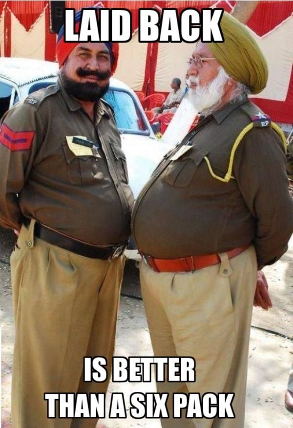 Punjab Police Funny Punjabi Meme Picture For Facebook