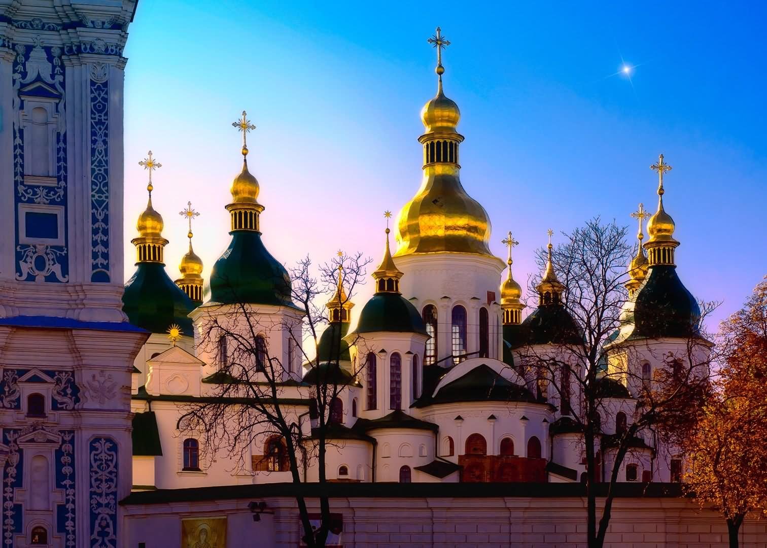 Saint Sophia Cathedral During Sunset