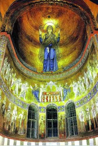Saint Sophia Cathedral Interior Cupola Painting