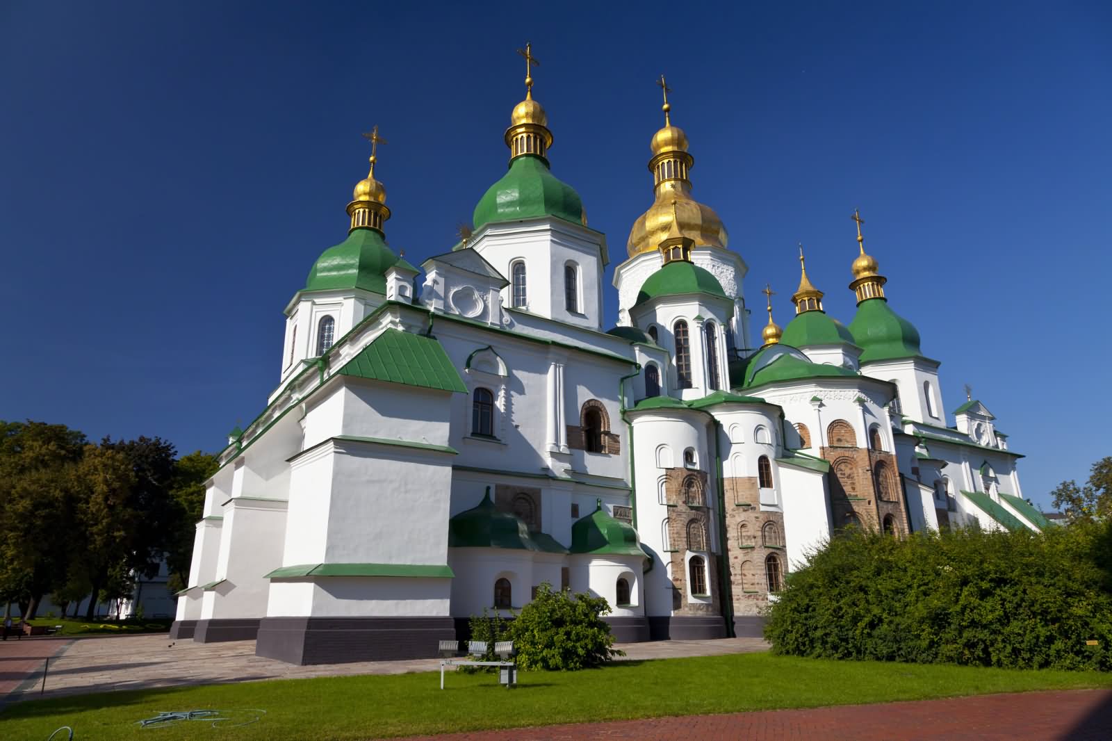 Side View Of The Saint Sophia Cathedral
