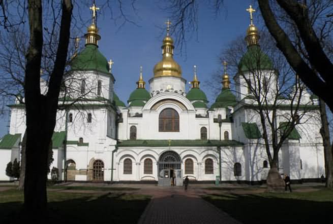 St. Sophia Cathedral Front Entrance View Image