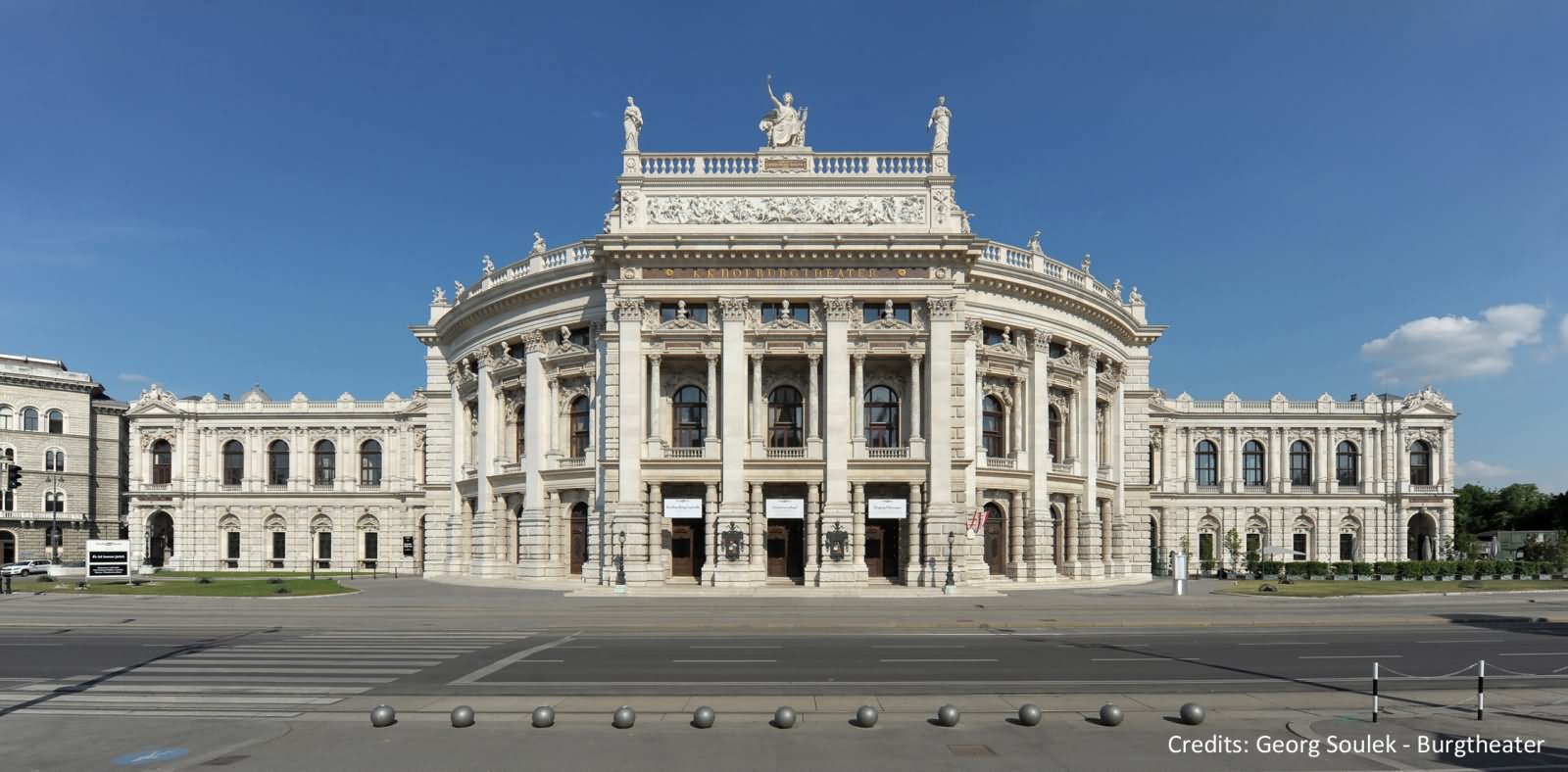 The Burgtheater View Across The Road