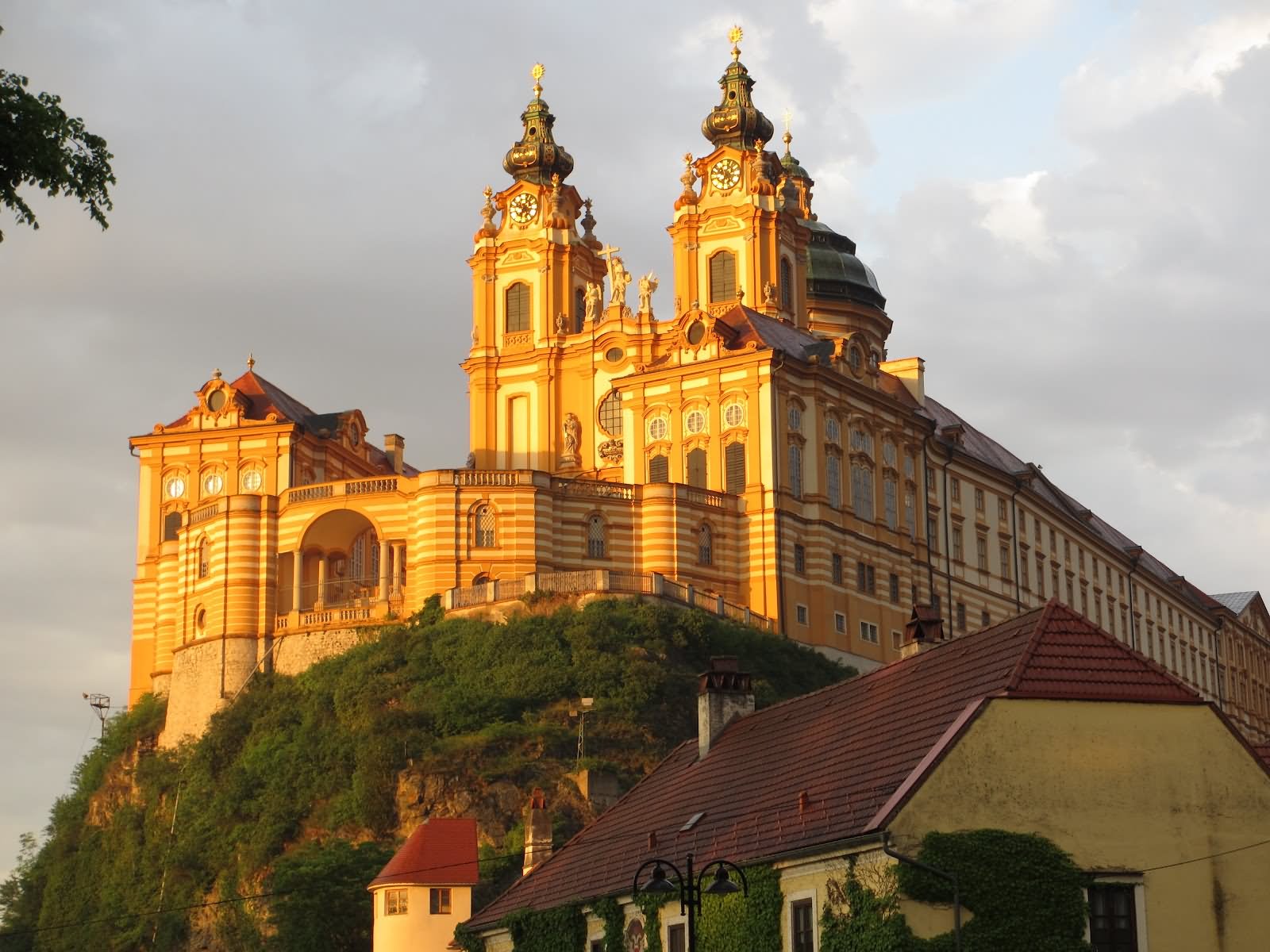 The Melk Abbey During Sunset Picture