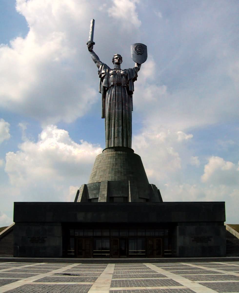 The Mother Motherland Monument Front Picture