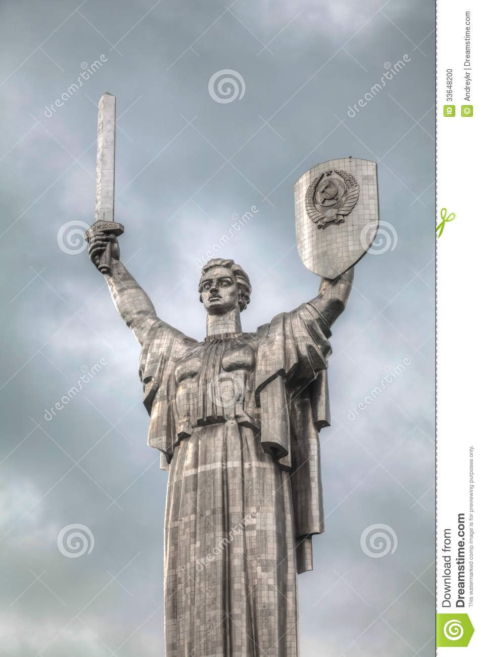 The Mother Motherland With Shield And Sword Picture