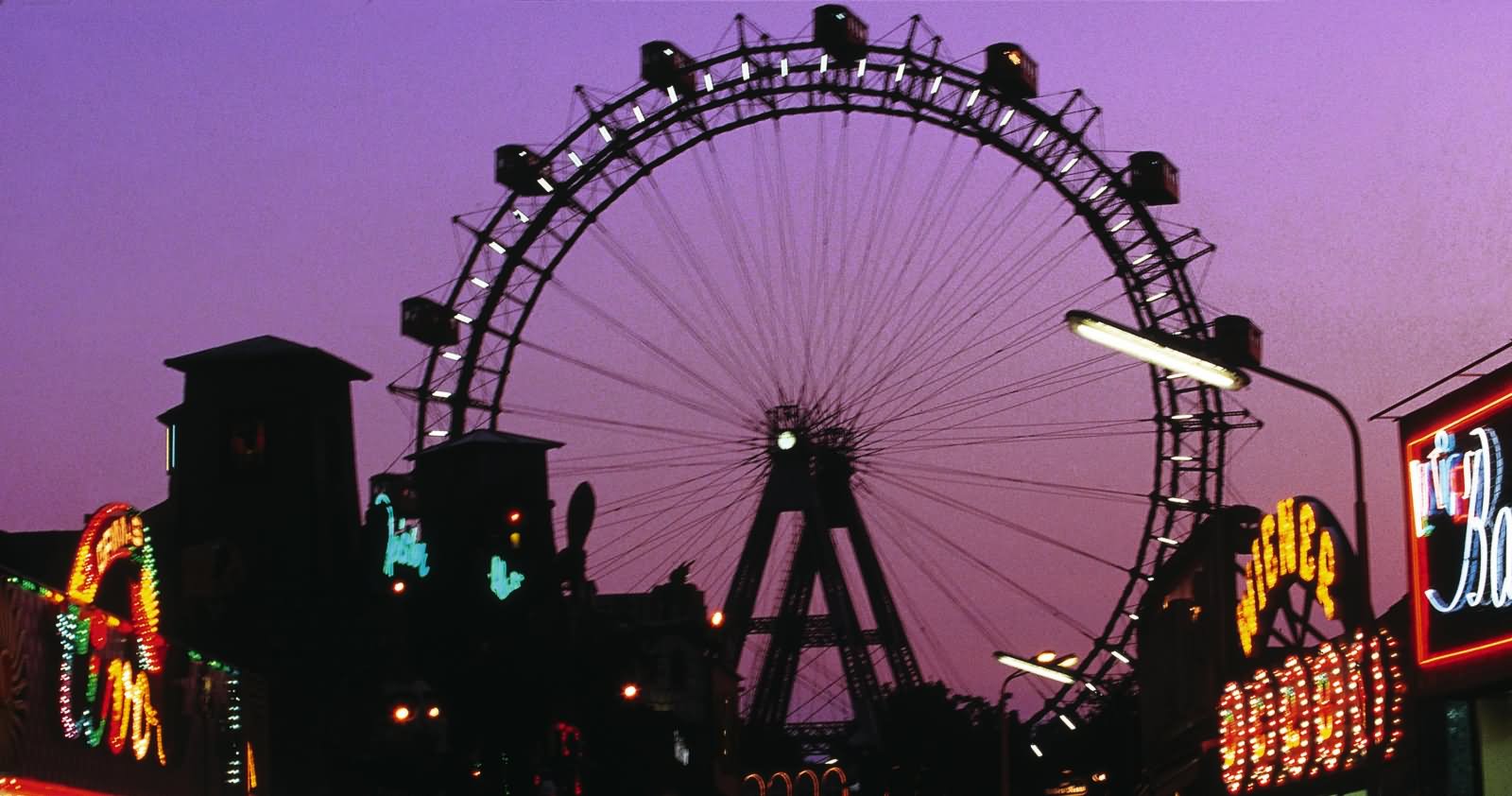 The Wiener Riesenrad At Dusk Picture