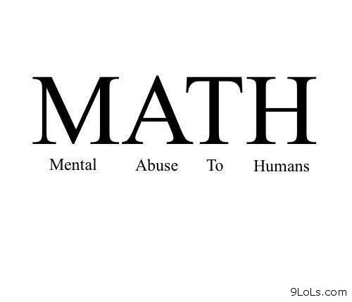 Very Funny Definition Of Math Picture