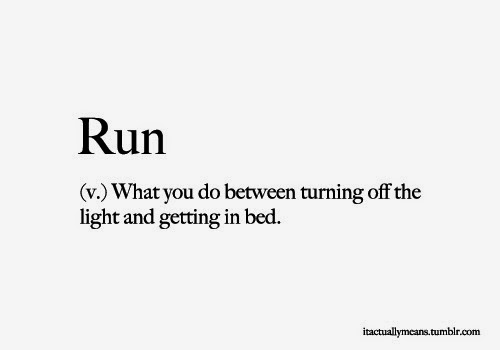 What You Do Between Turning Off The Light And Getting In Bed Funny Run Definition Image